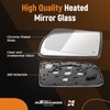 maXpeedingrods Driver Side Heated Mirror Glass Replacement for Toyota Sequoia