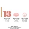 Big Dot of Happiness 13th Pink Rose Gold Birthday -