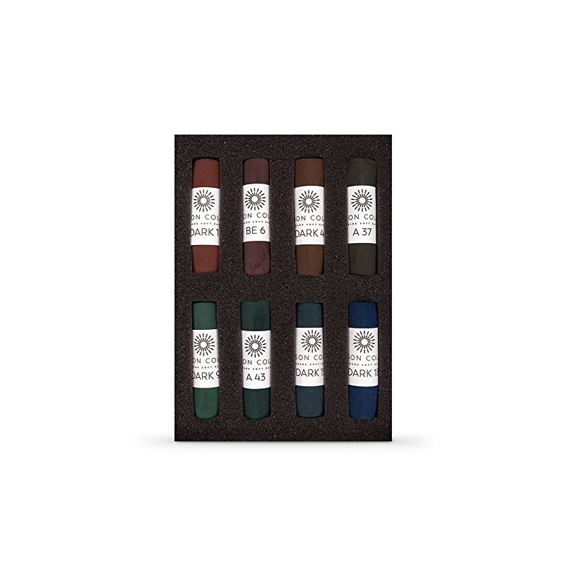 Unison : Soft Pastel : Set of 8 Dark