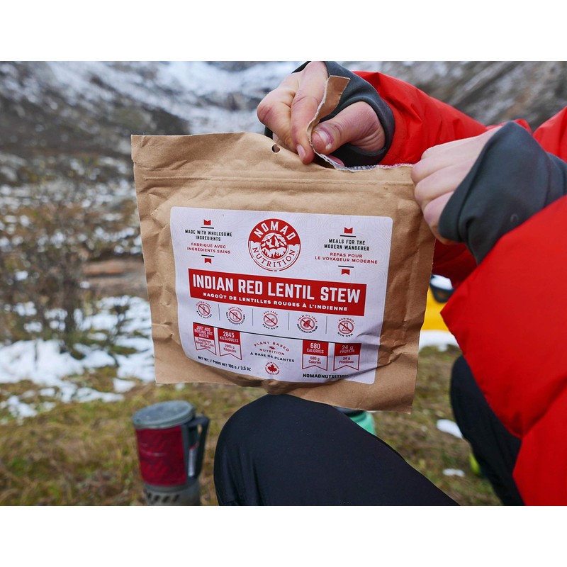 Nomad Nutrition Indian Red Lentil Stew | Instant Freeze Dried