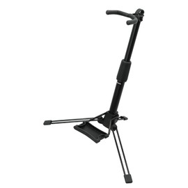Rayzm Electric Wind Instrument Stand, Adjustable Portable Folding Metal Aerophone Stand Holder for Digital Wind Instruments