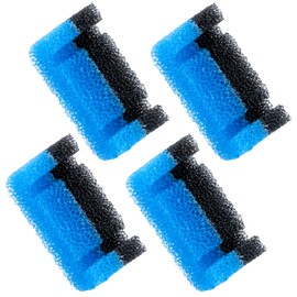 Wonder Creature Cat Fountain Filter Replacement, Upgraded Sponger Foam Filter for Round and Cubic Stainless Steel Top Cat Fountain, for Crystal and 2L/67oz Cat Fountain (Pack of 4)