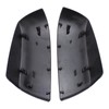 DriveFix Driver and Passenger Side Mirror Cover Glossy Black for