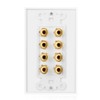 8 Posts Speaker Wall Plate Home Theater Wall Plate Audio