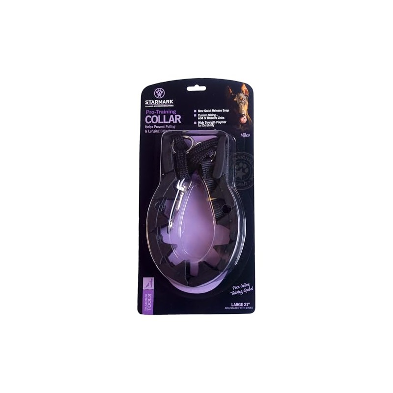 StarMark, Collar de adiestramiento, negro, grande, 1 pieza