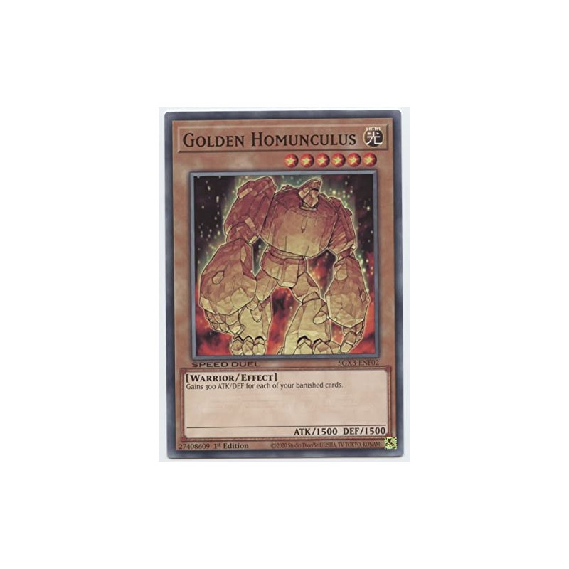 Golden Homunculus - SGX3-ENF02 - Common - 1st Edition