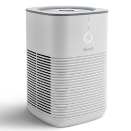 LEVOIT Purificador de Aire con Double Filtros HEPA, Purifocador de Sobremesa con Aromaterapia para Alergia, Modo Sueño Tranquilo <30dB, Efectiva Filtr
