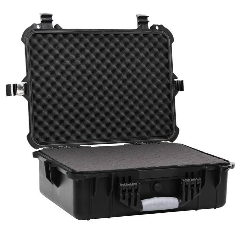 CHARMMA Portable Flight Case Black 20.5"x15.7"x7.5" PP, Camera & Optic