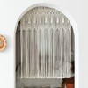Mkono Macrame Curtain Large Boho Woven Wall Hanging Window Curtains