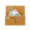 Cas8 Women's Washed Leather Purse with Practical Change and Card