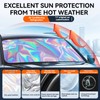 for Mazda 3 Windshield Sun Shade - Foldable Windshield Cover
