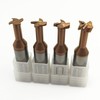 KLOT AlTiN Coated T Slot Keyseat Milling Cutter Solid Carbide