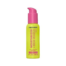 Freeman Hidratante restaurador + protector facial hidratante para la piel, suero facial ligero, infundido con aloe vera y ceramidas, calma y alivia