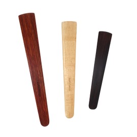 3-Piece Wood Kitchen Utensil Set: 3 Thin Wood Cooking Spatulas. Multipurpose wooden spatula set, great for flipping, sauteing, tasting, stirring. Handmade Wooden Utensils Set, Made in USA - BME