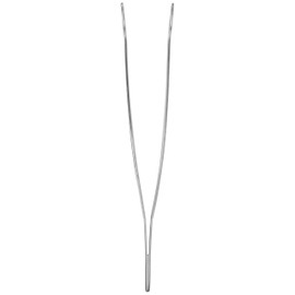 Mercer Culinary M35238 Precision Plus Tong, Flat Oval End, 6 1-8 inch, Silver