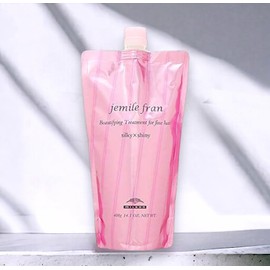 Milbon Gemile Franc Treatment [Silky Shiny] 13.5 fl oz (400 ml) Refill