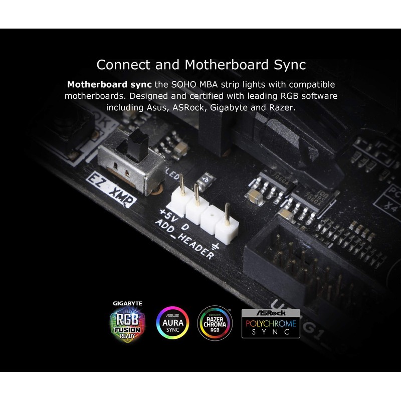 Akasa SOHO MBA | aRGB Strip | Addressable LED Strip