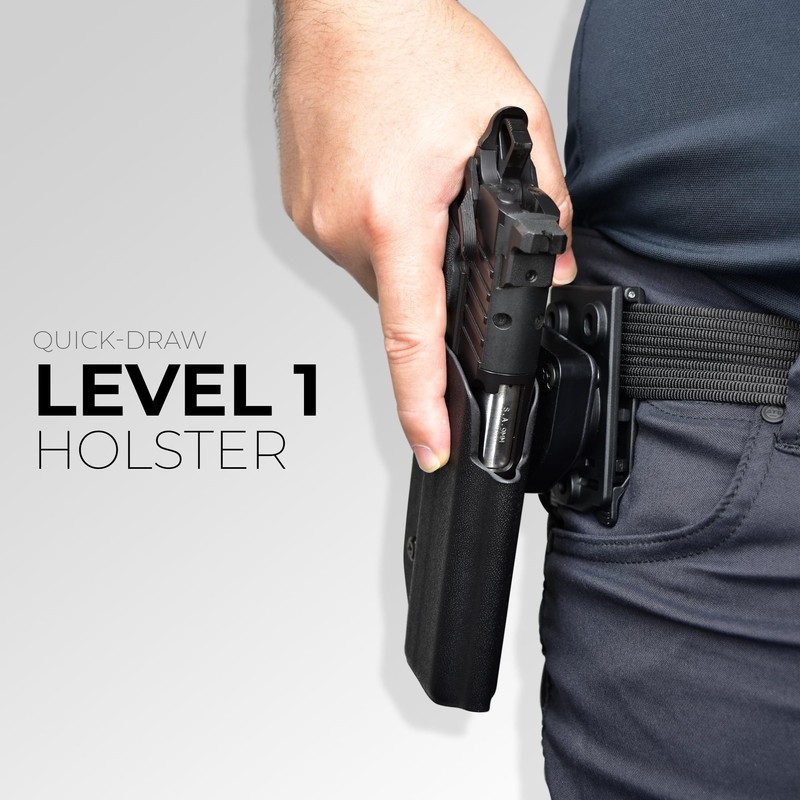 OWB Quick Release IDPA Holster fits Canik TTI Combat (Right-Hand