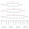 BALCONY & Falcon Table Runner, Nordic, Solid, Stylish, Popular, 94.5