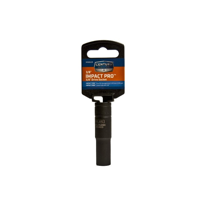 Century Drill & Tool 66624 3/8" Drive Impact 3/8" Pro