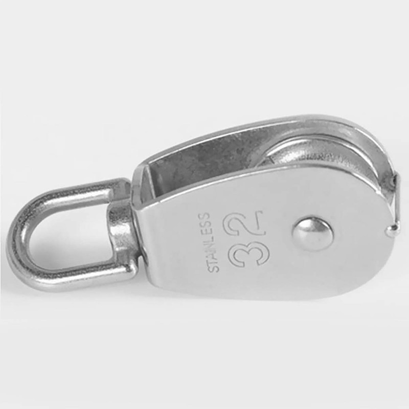 POFET 4 Pcs M15 Stainless Steel Lifting Swivel Single Wheel