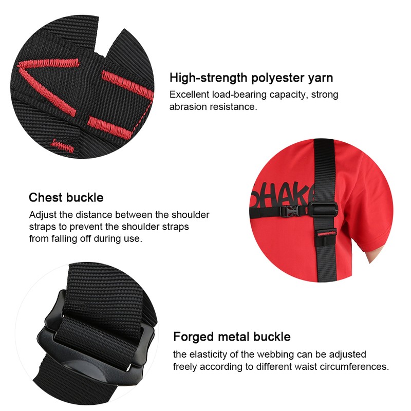 Climbing Harness Safety Belt Anti Fall Full Protection for Outdoor