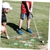 KOMBIUDA Regulation Size Golf Hole Cup Set 3 Putters for