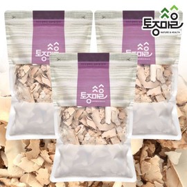 Tojong Maeul 자연산국산 백복령 300g X 3개 Natural Domestic White Fungus 300g X 3 Pack