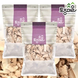 Tojong Maeul 자연산국산 백복령 300g X 3개 Natural Domestic White Fungus 300g X 3 Pack