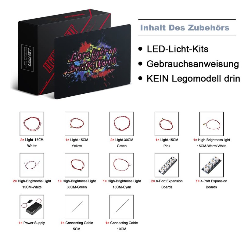 LED Light Set for 10309 Icons Succulents (Not Model) Decoration