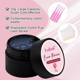 Eyelash Extension Remover Lash Glue Remover 10g Lash Extension Remover Dissolves Powerful for Lash Extensions Low Irritation for Sensitive Skin(Rose)