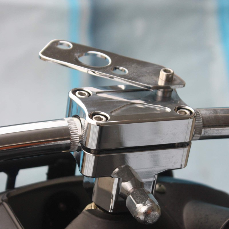 GIDIBII Handlebar Riser Clamp, Bar Clamp Compatible with Honda Ruckus