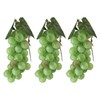 SENYON Food Sample Grapes Fruit Display Model Set of 3