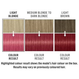 Live Colour + Lift, Permanent Pink Hair Dye, Lightens hair up to 3 levels, Deep Coral L77, 1 Count (Pack of 1)