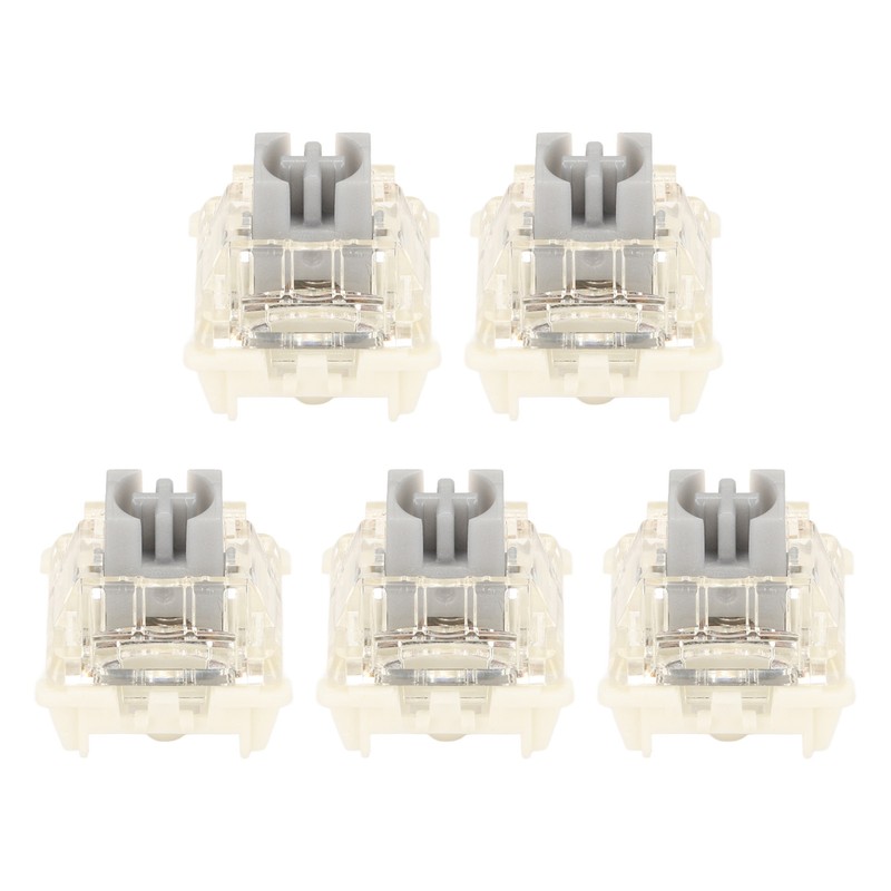 45Pcs Mechanical Keyboard Switches Waterproof Backlight Silent Linear Mechanical Key