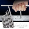 10pcs Mini Machine Hand Tap Set M1 to M3.5 Straight