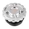 Unbranded Chrome RSD Vented Fuel Gas Tank Cap Oil Cover