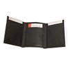 Tri Fold Fire Department Wallet with RFID Safe (LW-108) (Black)