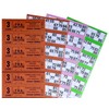 750 3 PAGE GAMES JUMBO BINGO TICKETS 6 TO VIEW