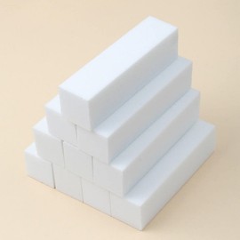 Classic Nail Square Sanding Roughness Hard Block Nail File, 20 Pieces, White / 클래식네일 사각 샌딩 거칠기하드 블럭 네일화일, 20개, 화이트