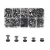 MABAHON 100 Set Chicago Screws Book Screws 4/6/8/10/12 mm Rivet