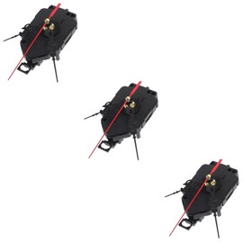 COHEALI 3pcs High Torque Clock Mechanism Replacement for DIY Projects Precision Clock Movement Parts Compatible with Various Designs