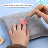 Needle Felting Pad for Beginners, Grey Needle Felting Mat, 7.08