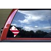 StickerTalk Die Cut Washington DC Flag Vinyl Sticker, 5 inches