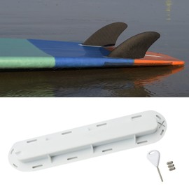 AQUBONA Surfboard Fin Box Set, 3 Future Fin Boxes with Key Screws