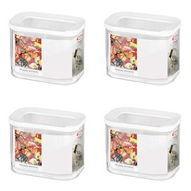 Mepal Modula 106913030600 Storage Jars, Plastic, 1000 ml, Pack of 4