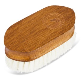Equimour Goat Hair Head Brush "MÄXCHEN" | Horse Brush | Wooden Brush | Grooming | Horse Accessories | Cleaning Tool for Horses | Horse Care