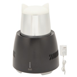 Electric Beverage Mug Cooling Holder Insulated Car Can Cooler Holder for Water Milk Wine 350ml 100‑240V Black US Plug