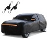Heavy-Duty Waterproof SUV Car Cover: 6-Layer Protection from Rain, Snow,