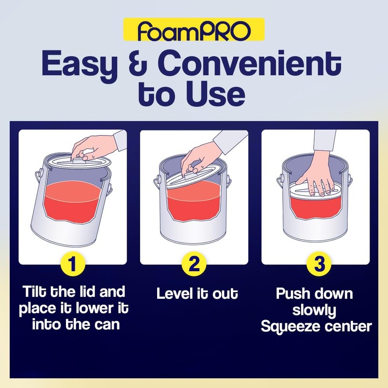 Leftover Paint Saver (5-Pack) - For 1-Gallon Cans